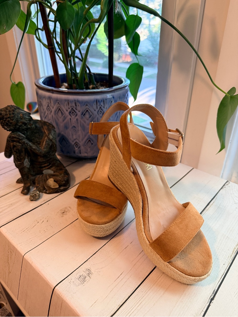 Vicki Vicki‎ | Tan Espadrille Wedge Sandals
